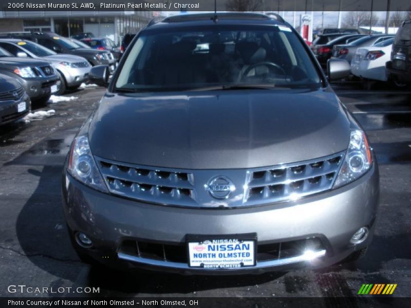 Platinum Pearl Metallic / Charcoal 2006 Nissan Murano SL AWD