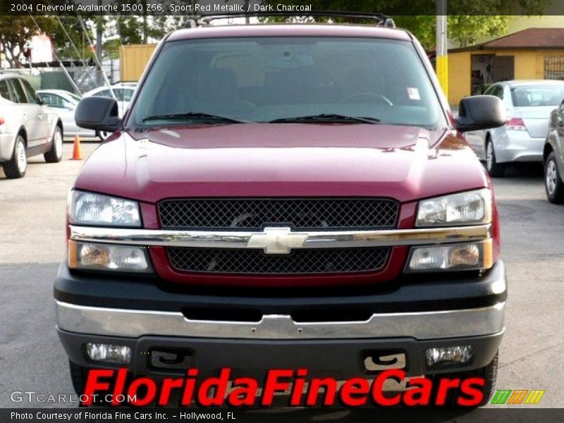 Sport Red Metallic / Dark Charcoal 2004 Chevrolet Avalanche 1500 Z66