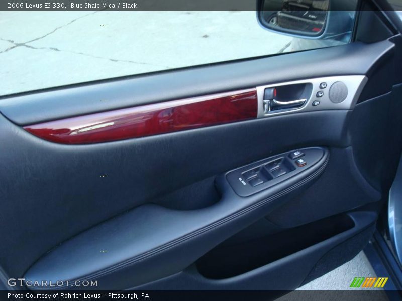 Blue Shale Mica / Black 2006 Lexus ES 330