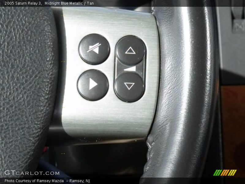 Midnight Blue Metallic / Tan 2005 Saturn Relay 3