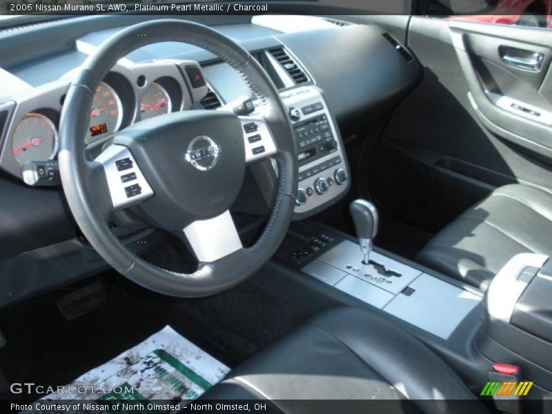 Platinum Pearl Metallic / Charcoal 2006 Nissan Murano SL AWD