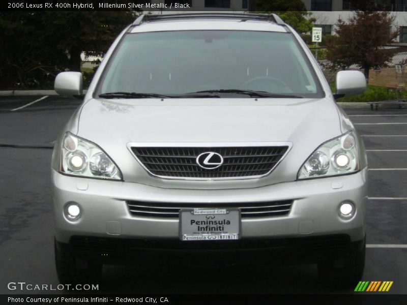 Millenium Silver Metallic / Black 2006 Lexus RX 400h Hybrid