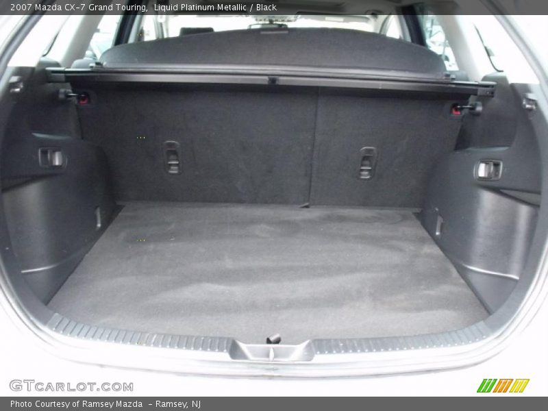 Liquid Platinum Metallic / Black 2007 Mazda CX-7 Grand Touring