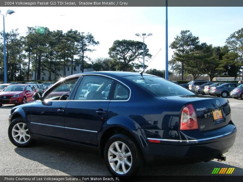 Shadow Blue Metallic / Grey 2004 Volkswagen Passat GLS TDI Sedan