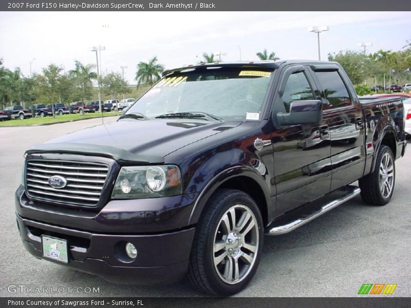 Dark Amethyst / Black 2007 Ford F150 Harley-Davidson SuperCrew