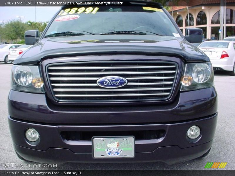 Dark Amethyst / Black 2007 Ford F150 Harley-Davidson SuperCrew