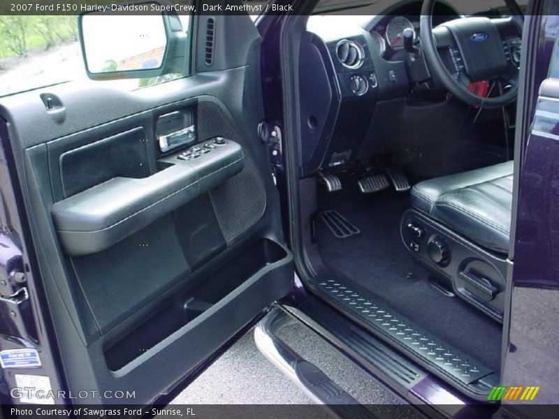 Dark Amethyst / Black 2007 Ford F150 Harley-Davidson SuperCrew