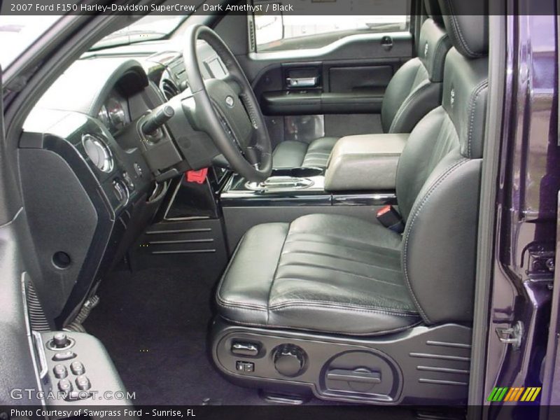 Dark Amethyst / Black 2007 Ford F150 Harley-Davidson SuperCrew