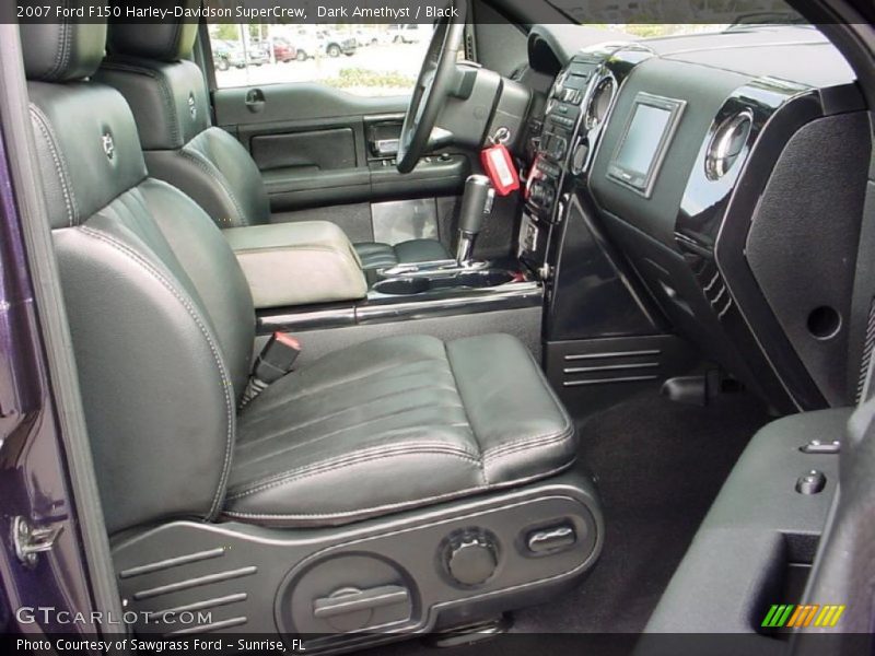 Dark Amethyst / Black 2007 Ford F150 Harley-Davidson SuperCrew