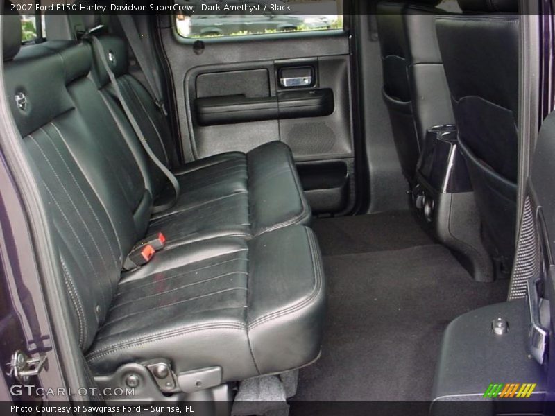 Dark Amethyst / Black 2007 Ford F150 Harley-Davidson SuperCrew