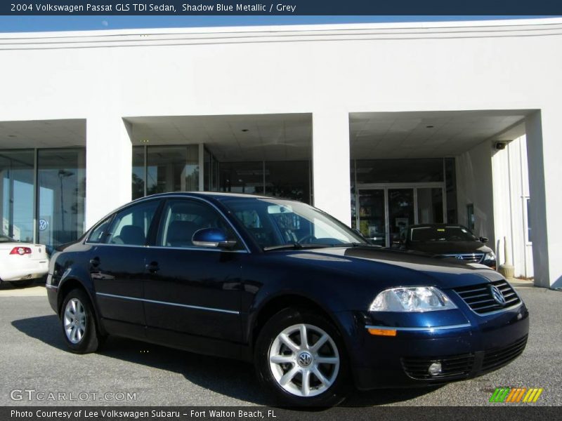 Shadow Blue Metallic / Grey 2004 Volkswagen Passat GLS TDI Sedan