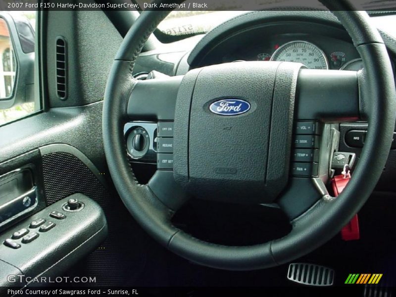 Dark Amethyst / Black 2007 Ford F150 Harley-Davidson SuperCrew