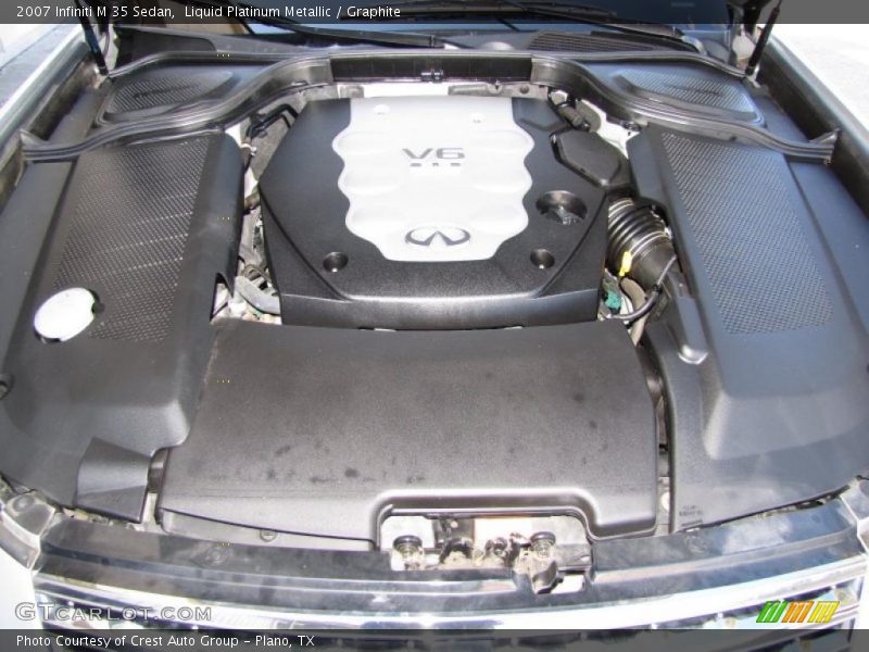 Liquid Platinum Metallic / Graphite 2007 Infiniti M 35 Sedan