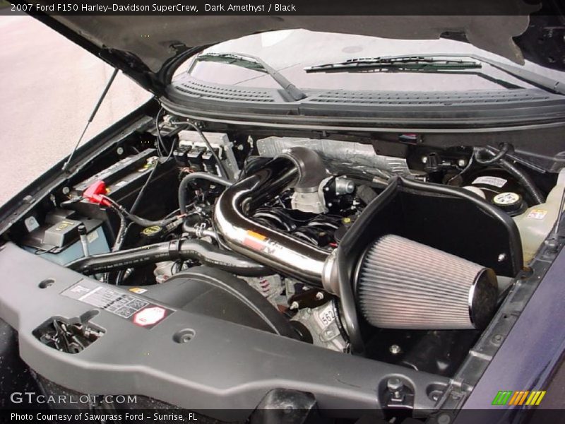 Dark Amethyst / Black 2007 Ford F150 Harley-Davidson SuperCrew