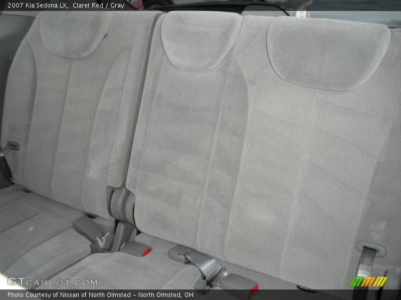 Claret Red / Gray 2007 Kia Sedona LX