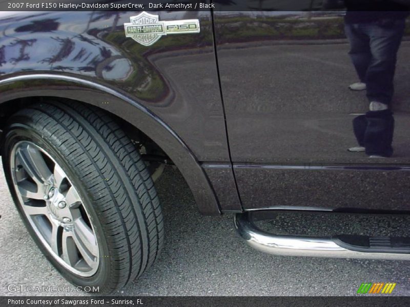Dark Amethyst / Black 2007 Ford F150 Harley-Davidson SuperCrew
