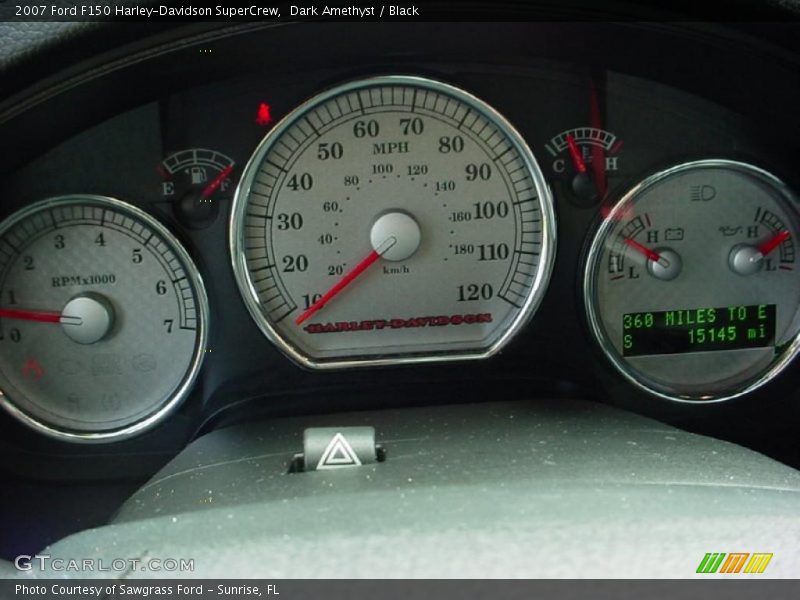 Dark Amethyst / Black 2007 Ford F150 Harley-Davidson SuperCrew