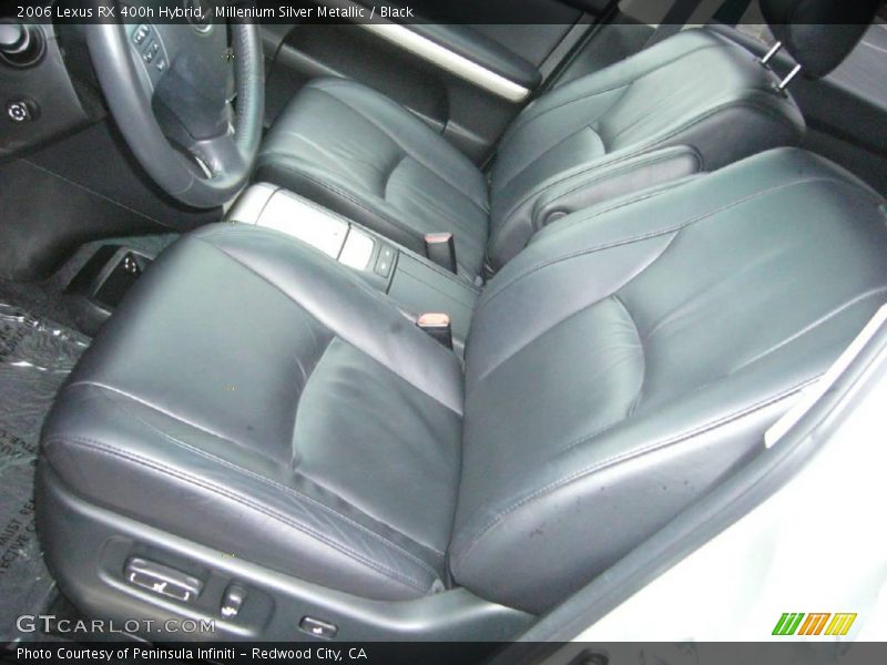 Millenium Silver Metallic / Black 2006 Lexus RX 400h Hybrid