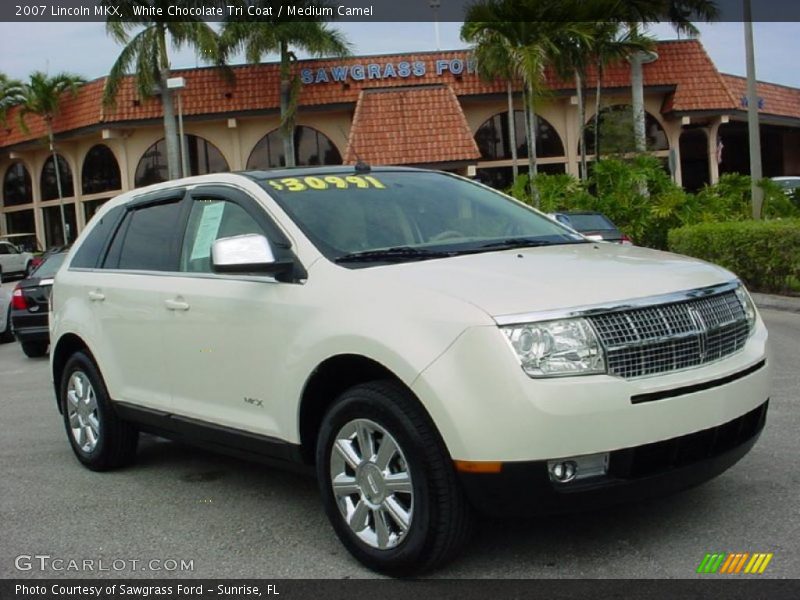 White Chocolate Tri Coat / Medium Camel 2007 Lincoln MKX