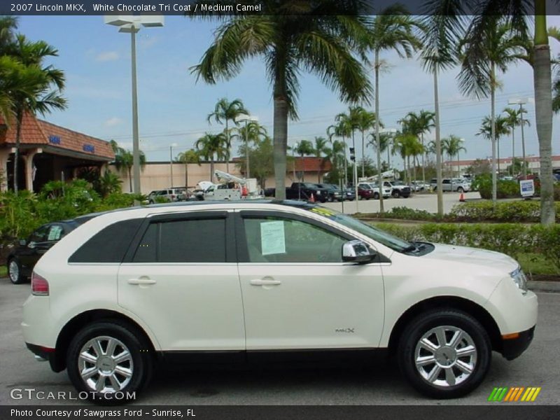 White Chocolate Tri Coat / Medium Camel 2007 Lincoln MKX