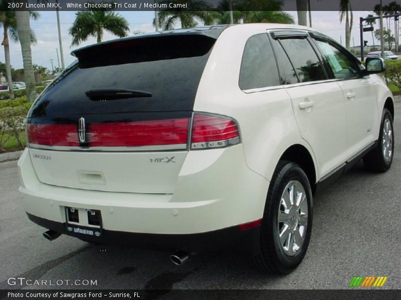 White Chocolate Tri Coat / Medium Camel 2007 Lincoln MKX