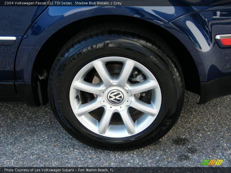 Shadow Blue Metallic / Grey 2004 Volkswagen Passat GLS TDI Sedan