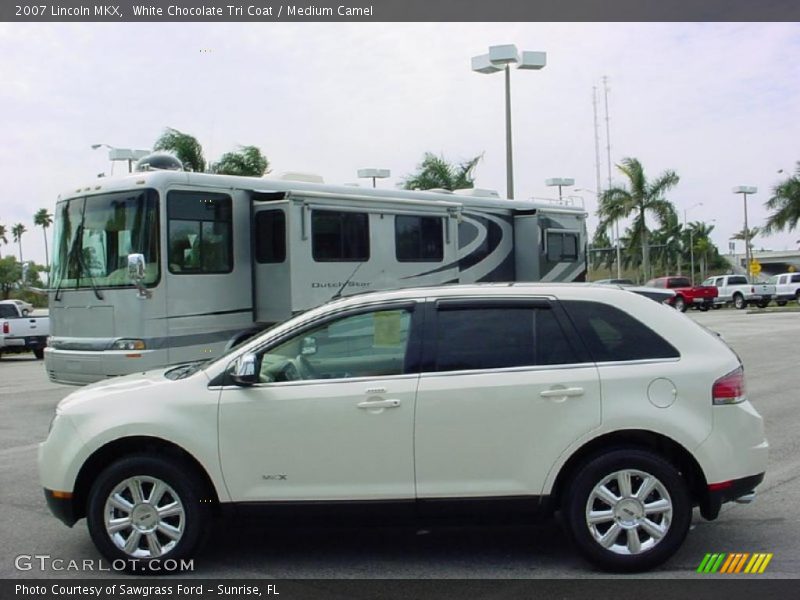 White Chocolate Tri Coat / Medium Camel 2007 Lincoln MKX