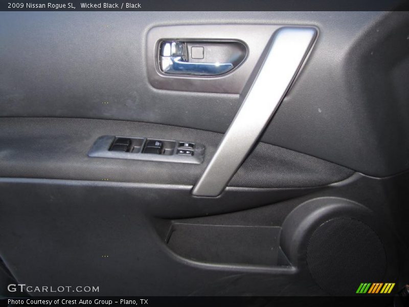 Wicked Black / Black 2009 Nissan Rogue SL
