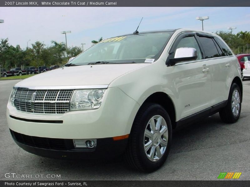White Chocolate Tri Coat / Medium Camel 2007 Lincoln MKX