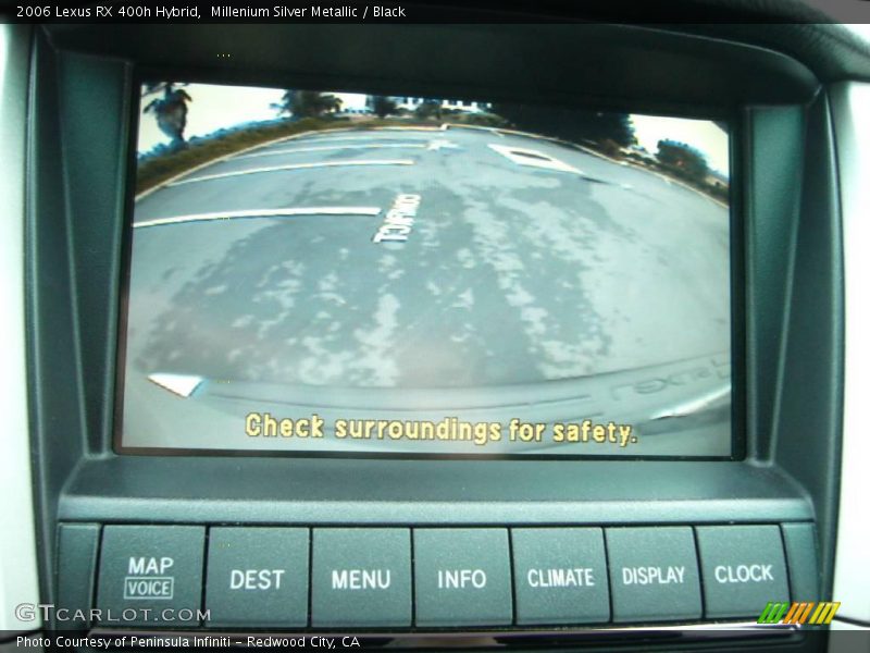 Millenium Silver Metallic / Black 2006 Lexus RX 400h Hybrid