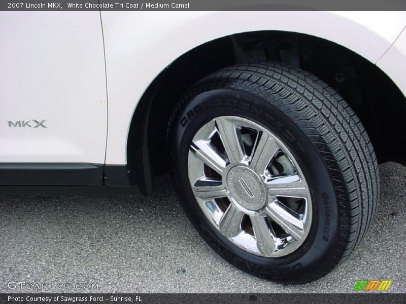 White Chocolate Tri Coat / Medium Camel 2007 Lincoln MKX