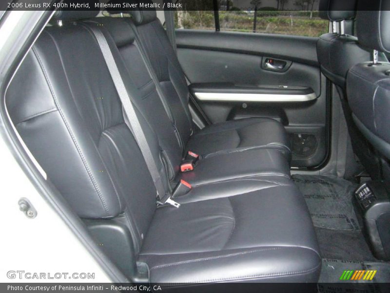 Millenium Silver Metallic / Black 2006 Lexus RX 400h Hybrid
