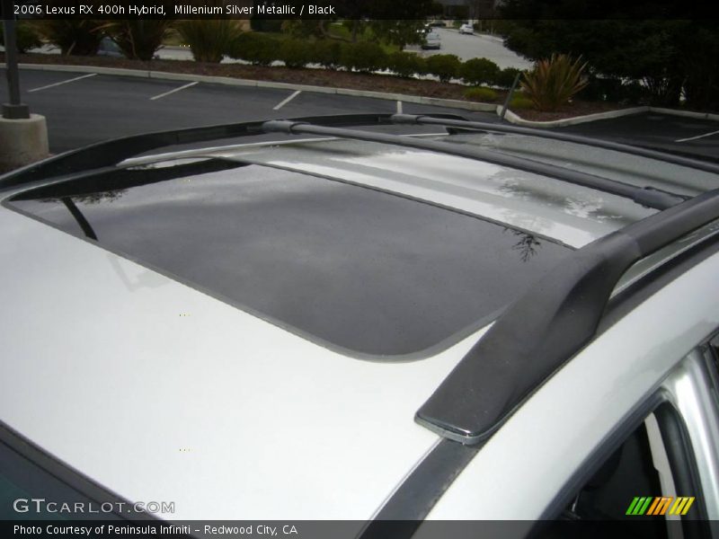 Millenium Silver Metallic / Black 2006 Lexus RX 400h Hybrid