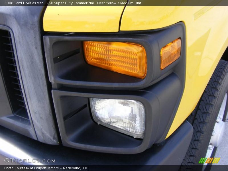 Fleet Yellow / Medium Flint 2008 Ford E Series Van E250 Super Duty Commericial