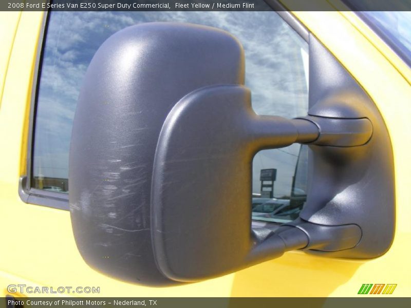 Fleet Yellow / Medium Flint 2008 Ford E Series Van E250 Super Duty Commericial