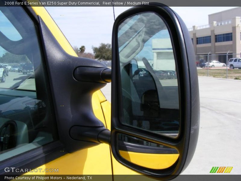 Fleet Yellow / Medium Flint 2008 Ford E Series Van E250 Super Duty Commericial