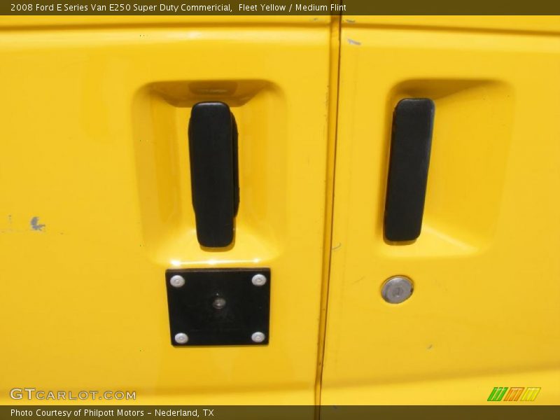 Fleet Yellow / Medium Flint 2008 Ford E Series Van E250 Super Duty Commericial