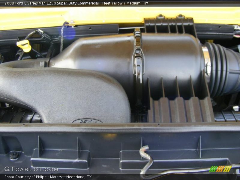 Fleet Yellow / Medium Flint 2008 Ford E Series Van E250 Super Duty Commericial