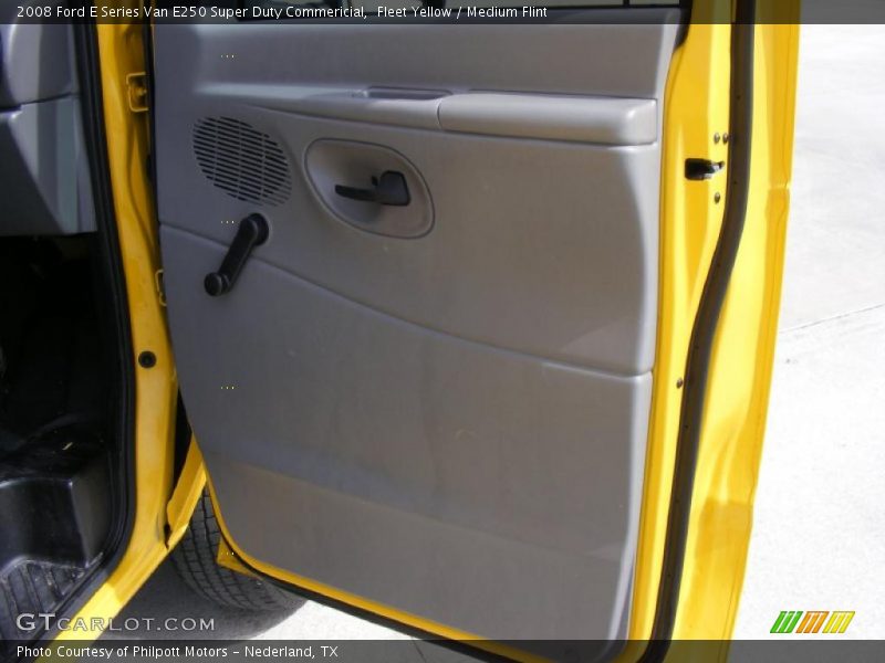 Fleet Yellow / Medium Flint 2008 Ford E Series Van E250 Super Duty Commericial