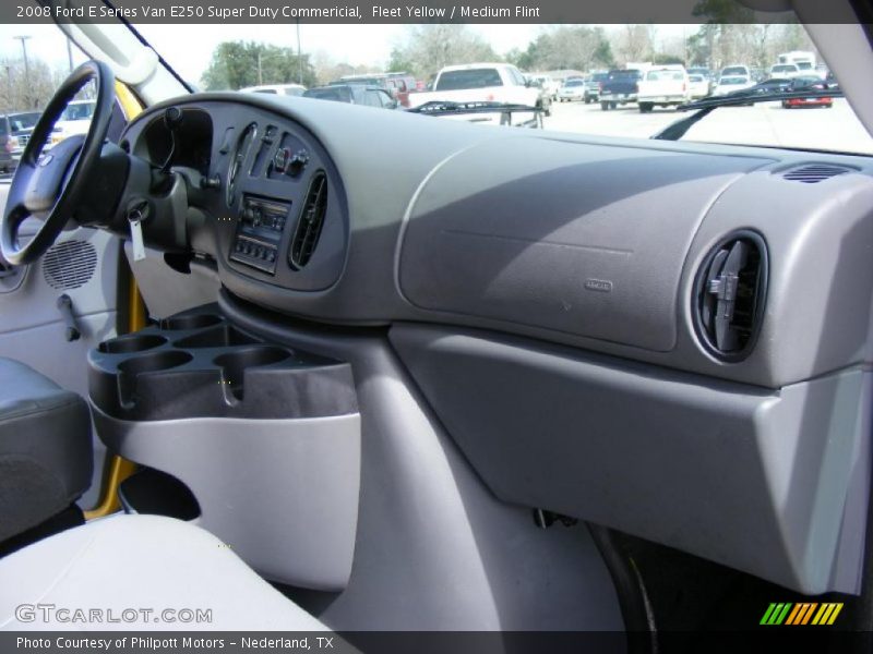 Fleet Yellow / Medium Flint 2008 Ford E Series Van E250 Super Duty Commericial