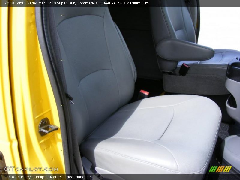 Fleet Yellow / Medium Flint 2008 Ford E Series Van E250 Super Duty Commericial