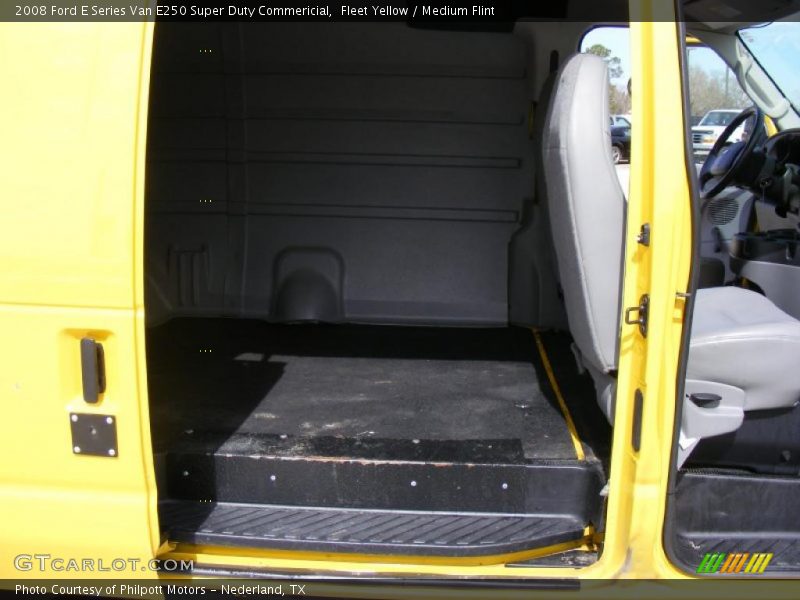 Fleet Yellow / Medium Flint 2008 Ford E Series Van E250 Super Duty Commericial