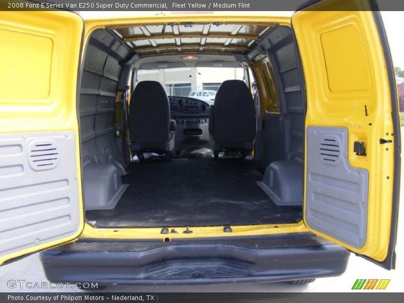 Fleet Yellow / Medium Flint 2008 Ford E Series Van E250 Super Duty Commericial