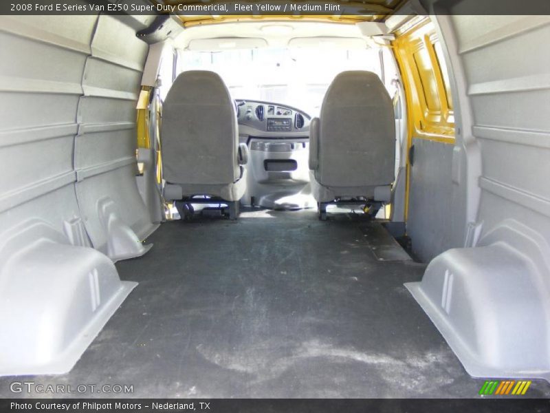 Fleet Yellow / Medium Flint 2008 Ford E Series Van E250 Super Duty Commericial
