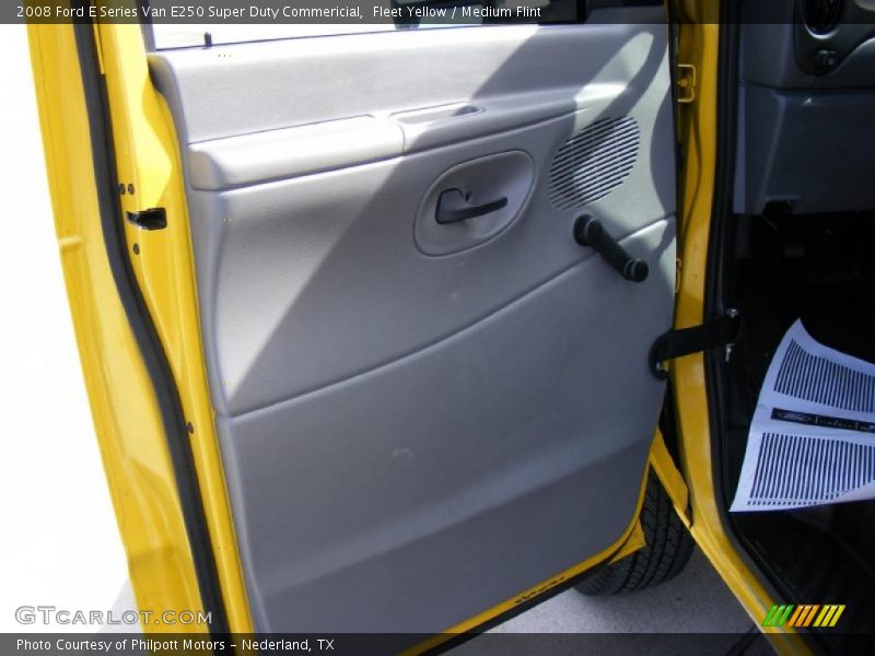 Fleet Yellow / Medium Flint 2008 Ford E Series Van E250 Super Duty Commericial