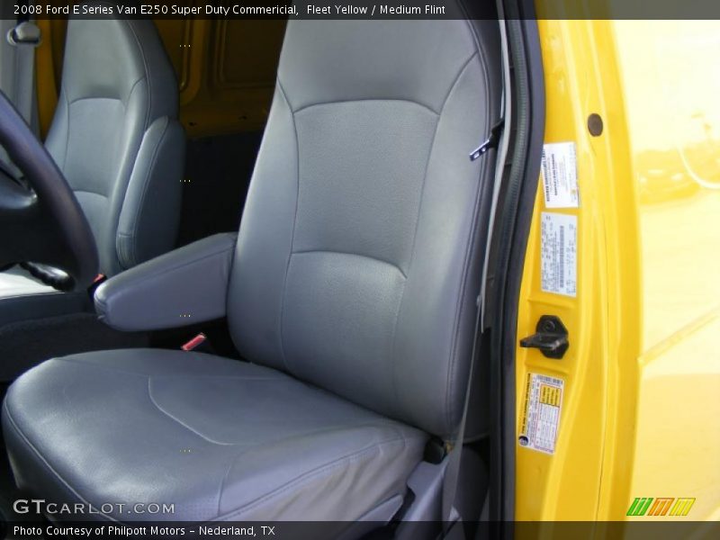 Fleet Yellow / Medium Flint 2008 Ford E Series Van E250 Super Duty Commericial