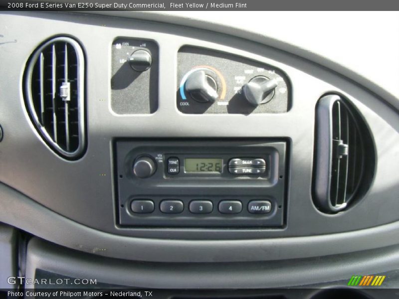 Fleet Yellow / Medium Flint 2008 Ford E Series Van E250 Super Duty Commericial