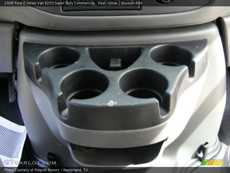 Fleet Yellow / Medium Flint 2008 Ford E Series Van E250 Super Duty Commericial
