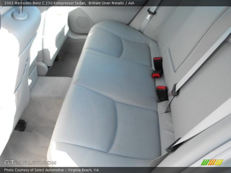 Brilliant Silver Metallic / Ash 2003 Mercedes-Benz C 230 Kompressor Sedan