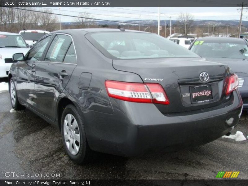 Magnetic Gray Metallic / Ash Gray 2010 Toyota Camry LE